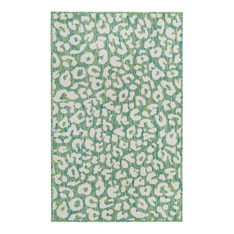 Willa Arlo Interiors Tonquin Blue/Gray Indoor/Outdoor Rug Wayfair